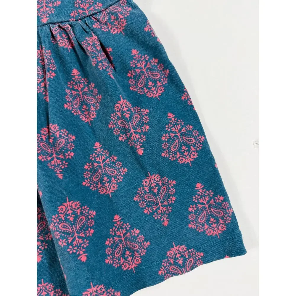 Tea Collection Pink Paisley Print Sleeveless Dress Size 6-12 Months